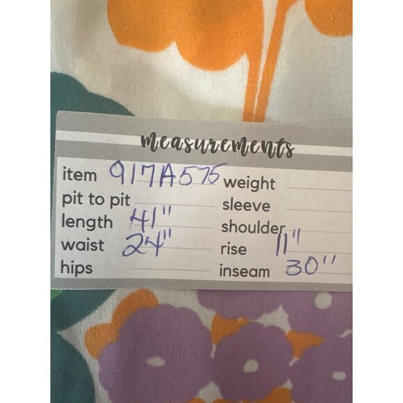 2/$30 Zara XS Wide-Leg Floral Print Pants Elastic Waist - Picture 11 of 14